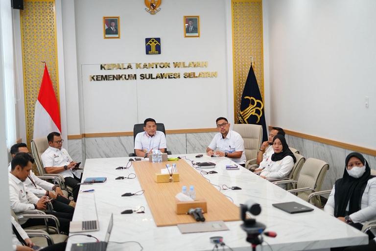 Kanwil Kemenkum Sulsel Komitmen Dukung Akselerasi Kinerja Kementerian Hukum1