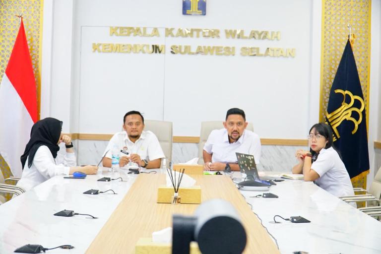 Kanwil Kemenkum Sulsel Laporkan Sebaran Luasan Ruang Kerja untuk Dukung Kinerja Optimal