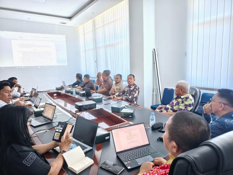 Kanwil Kemenkum Sulsel Mantapkan Konsepsi 15 Rancangan Produk Hukum Kota Palopo
