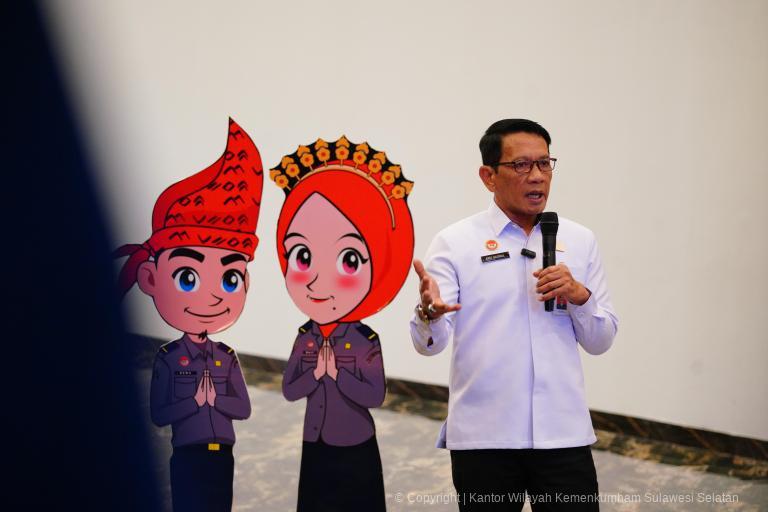 Kanwil Kemenkum Sulsel Mantapkan Langkah Menuju Predikat WBBM