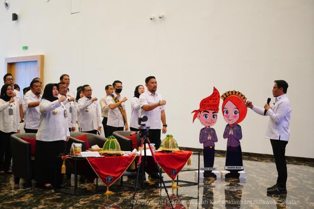 Kanwil Kemenkum Sulsel Mantapkan Langkah Menuju Predikat WBBM1