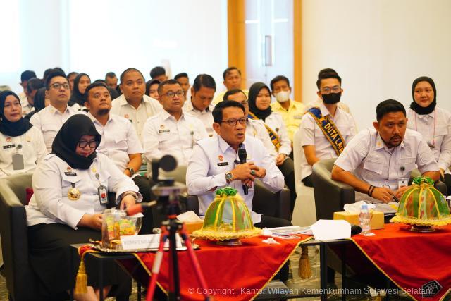 Kanwil Kemenkum Sulsel Mantapkan Langkah Menuju Predikat WBBM2