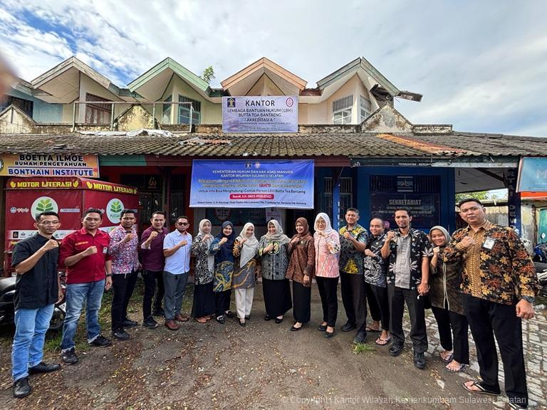 Kanwil Kemenkum Sulsel Merapat ke LBH Butta Toa Bantaeng Bahas Bantuan Hukum Gratis