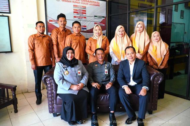 Kanwil Kemenkum Sulsel Monitoring Kinerja OBH Lasinrang Pinrang1