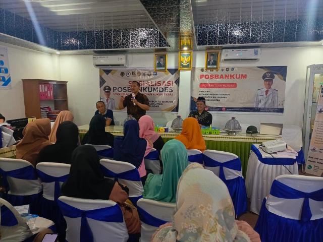 Kanwil Kemenkum Sulsel Perkuat Peran Kelompok Kadarkum di Desa Ara1