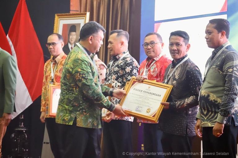 Kanwil Kemenkum Sulsel Raih Peringkat Kedua Kinerja Pelaksanaan Anggaran