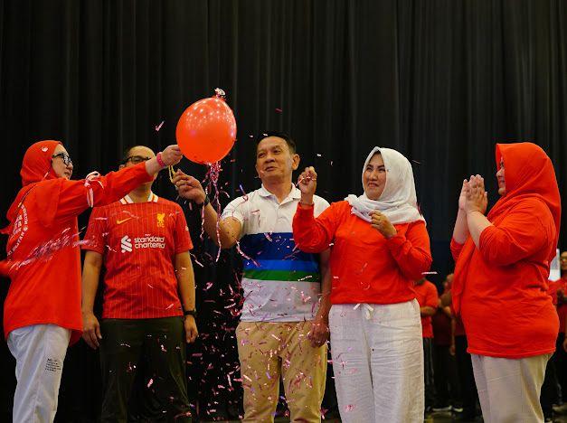 Kanwil Kemenkum Sulsel Semarakkan HUT Kemerdekaan dan Kemenkum ke 80 Lewat Pekan Olahraga1