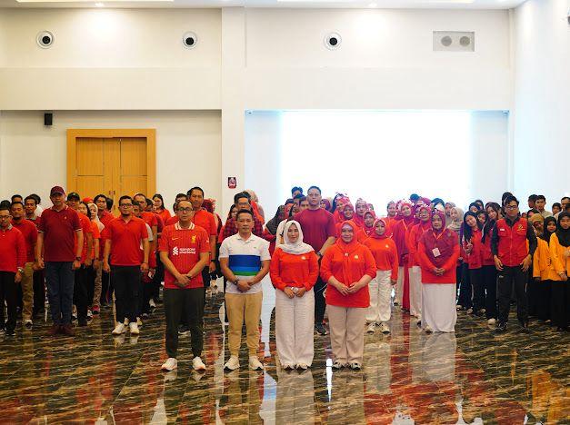 Kanwil Kemenkum Sulsel Semarakkan HUT Kemerdekaan dan Kemenkum ke 80 Lewat Pekan Olahraga2