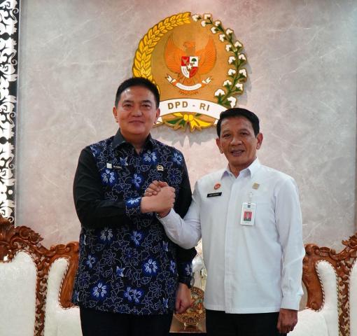 Kanwil Kemenkum Sulsel Serahkan Aset BMN untuk DPD RI Perwakilan Sulsel