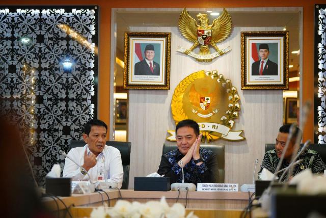 Kanwil Kemenkum Sulsel Serahkan Aset BMN untuk DPD RI Perwakilan Sulsel1