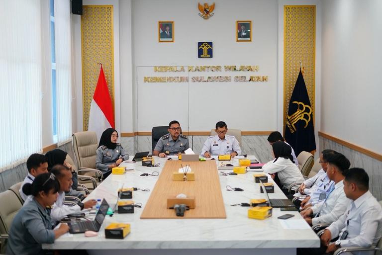 Kanwil Kemenkum Sulsel Siapkan Tim Inventarisasi BMN untuk Percepatan Likuidasi Transisi Kementerian