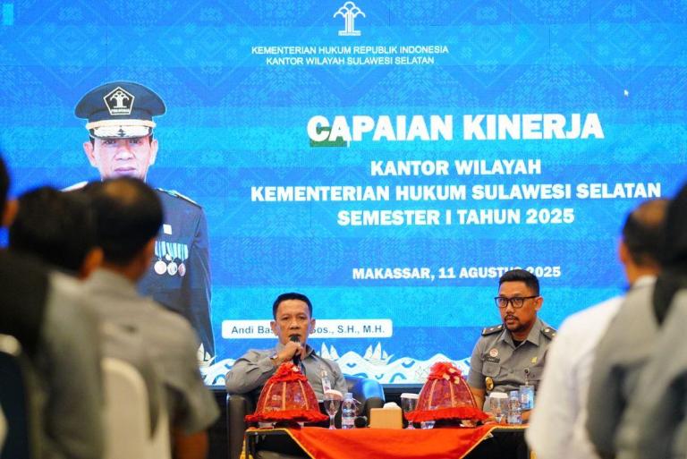Kanwil Kemenkum Sulsel Teguhkan Komitmen Raih WBBM Lewat Internalisasi Zona Integritas