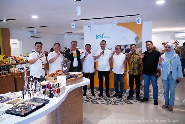 Kanwil Kemenkum Sulsel dan BSI Targetkan 15 ribu Permohonan Merek di Tahun 20251