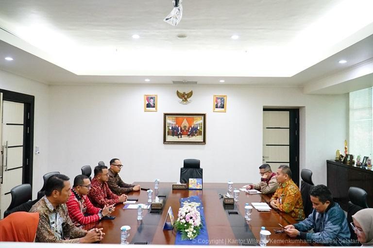 Kanwil Kemenkum Sulsel dan Kantor Perwakilan BI Provinsi Sulsel Siap Bersinergi Tingkatkan Potensi UMKM1