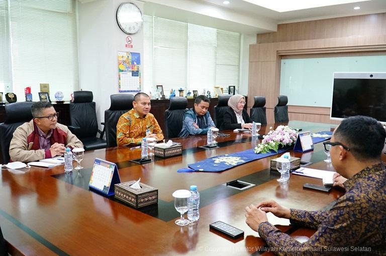 Kanwil Kemenkum Sulsel dan Kantor Perwakilan BI Provinsi Sulsel Siap Bersinergi Tingkatkan Potensi UMKM2