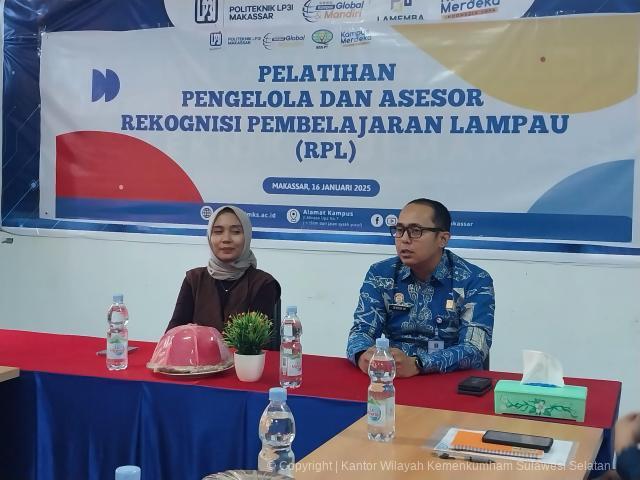 Kanwil Kemenkum Sulsel dan Politeknik LP3I Makassar Siap Jalin Kerjasama Strategis