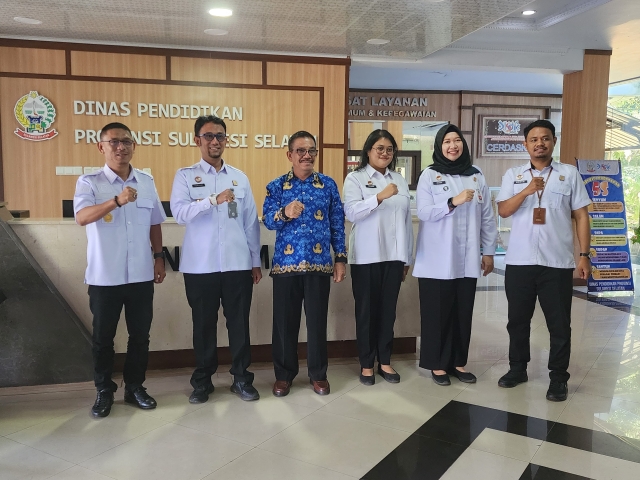 Kanwil Kemenkumham Sulsel Audiensi Ke Dinas Pendidikan Sulsel Koordinasikan Kegiatan RuKI Goes to School