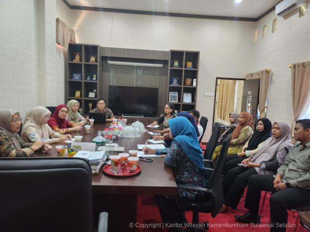 Kanwil Kemenkumham Sulsel Koordinasikan Stranas Bisnis dan HAM di Luwu dan Palopo