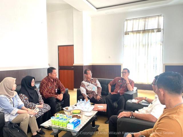 Kanwil Kemenkumham Sulsel Korodinasikan Terkait Peningkatan Pendaftaran Kekayaan Intelektual di PTSP Luwu