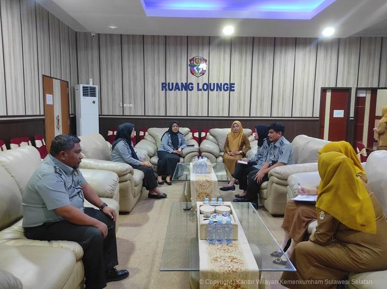 Kanwil Kemenkumham Sulsel Monitoring dan Evaluasi Yanlik Berbasis HAM di Barru dan Wajo
