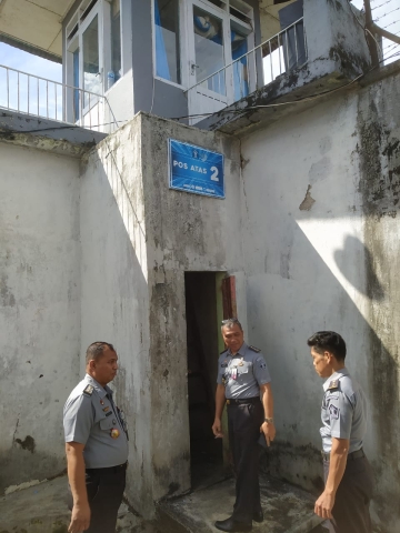 Kanwil Kemenkumham Sulsel Pantau Menara Pos dan Area Brandang Pastikan Rutan Barru dan Lapas Parepare Kondusif