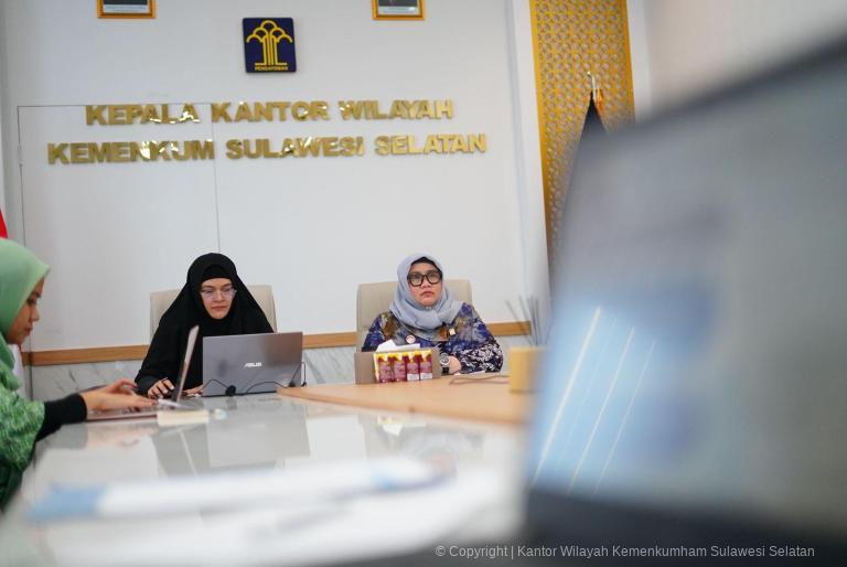 Kanwil Kemenkumham Sulsel Sosialisasi Indeks Reformasi Hukum