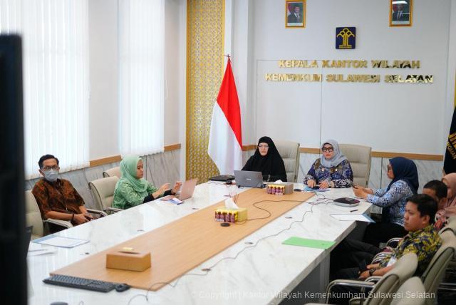 Kanwil Kemenkumham Sulsel Sosialisasi Indeks Reformasi Hukum1