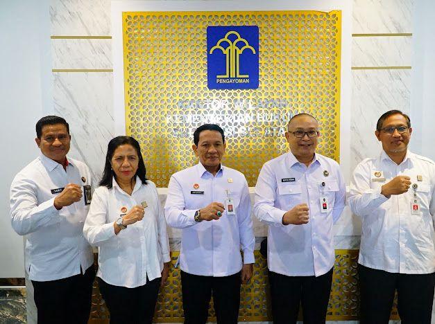 Kemenko Kumhamimipas Kunjungi Sulsel Kawal Indeks Pembangunan Hukum di Sulsel1