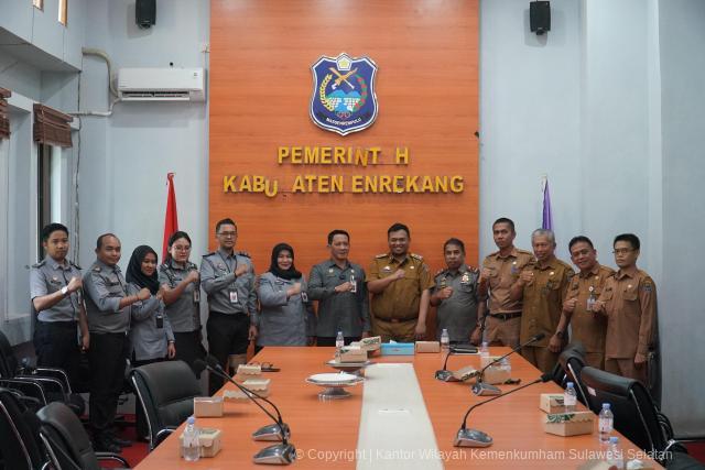 Kemenkum Sulsel dan Pemkab Enrekang Jalin Kerjasama Bidang Hukum2