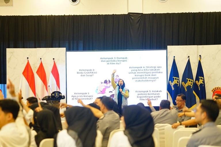 Kementerian Keuangan dan Sikola Cipta Integritas Dukung Kanwil Kemenkum Sulsel Bangun Budaya Anti Korupsi