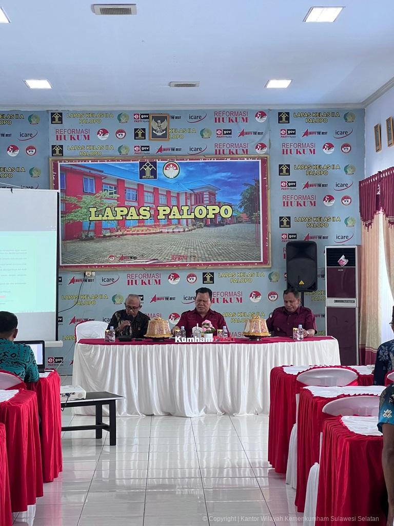 Lakukan Deteksi Dini Gangguan KAMTIB di Lapas Palopo dan Rutan Masamba Kabid Keamanan Kanwil Ingatkan Penuhi Hak WBP