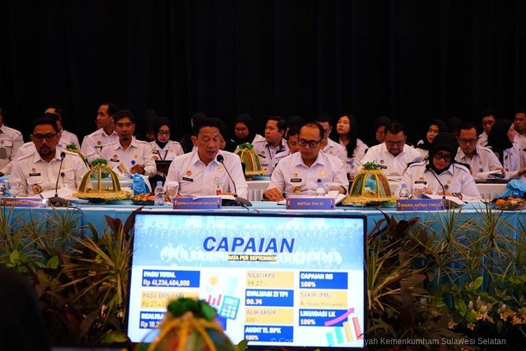 Menuju WBBM Kanwil Kemenkum Sulsel Tunjukkan Capaian Kinerja dan Inovasi Layanan3