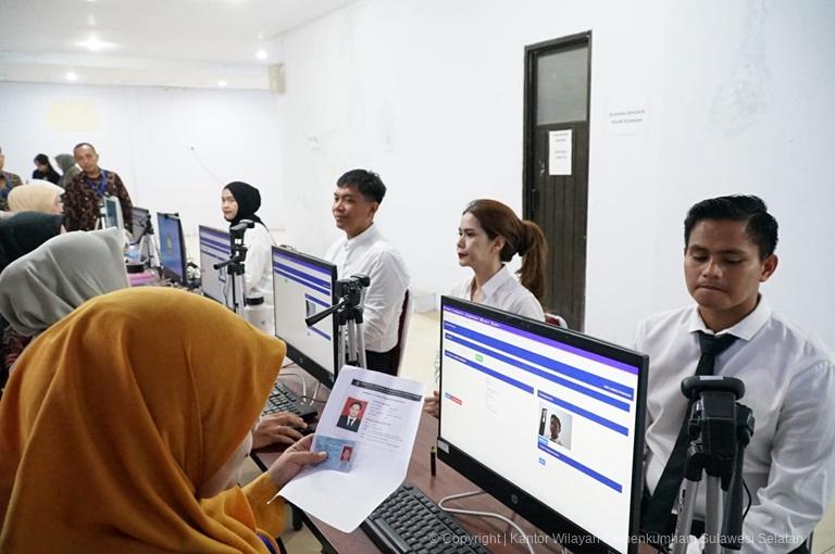 Pantau Pelaksanaan CAT Seleksi Pengangkatan Calon Notaris Ini Sejumlah Arahan Kakanwil Kemenkumham Sulsel2