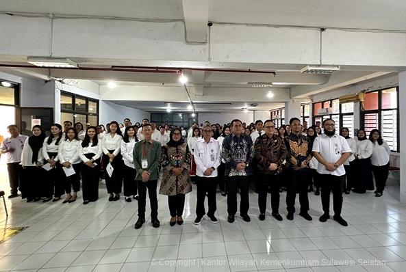Pantau Pelaksanaan CAT Seleksi Pengangkatan Calon Notaris Ini Sejumlah Arahan Kakanwil Kemenkumham Sulsel3