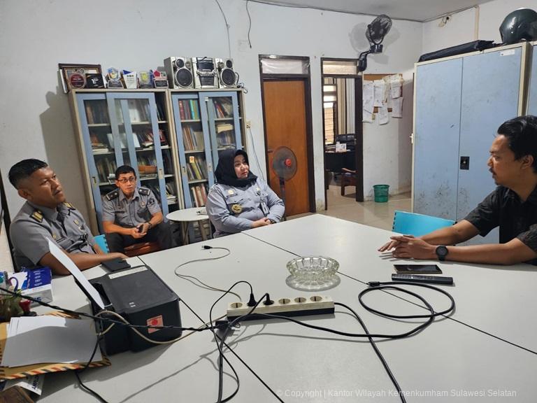 Pastikan Kesiapan OBH Berikan Layanan Bantuan Hukum Kemenkum Sulsel Kunjungi YLBHI LBH Makassar