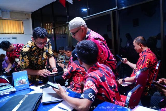 Penyuluh Hukum Kanwil Kemenkum Sulsel Jemput Bola Daftarkan Kepala Desa Di Kabupaten Gowa untuk Peacemaker Justice Award2