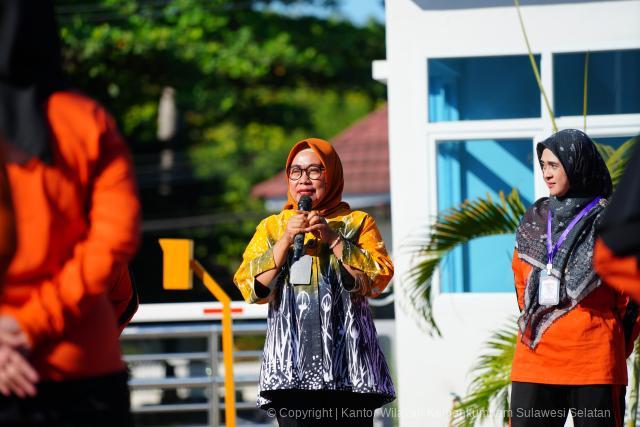 Peringati HUT RI dan Hari Pengayoman ke 79 DWP Kanwil Kemenkumham Sulsel Gelar Berbagai Lomba