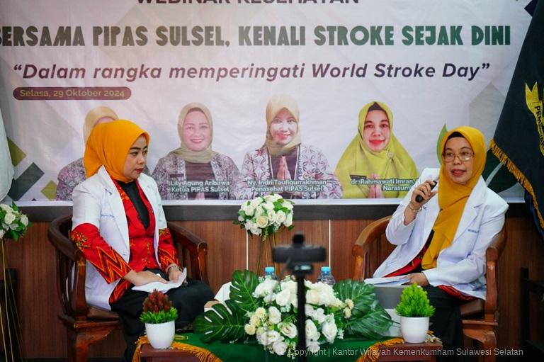 Peringati World Stroke Day PIPAS Sulsel gelar Penyuluhan Kesehatan Pencegahan Stroke Sejak Dini1