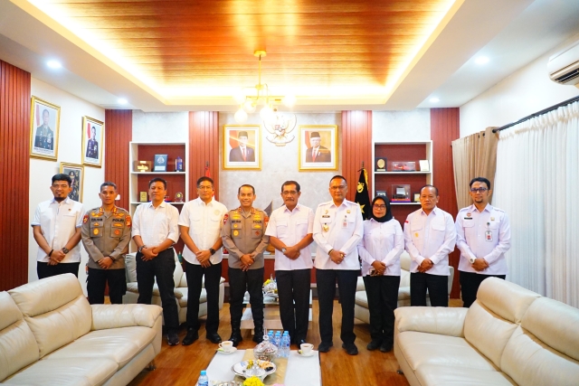 Perkuat Sinegitas dan Kolaborasi Kakanwil Kemenkumham Sulsel Temui Kapolda Sulsel1