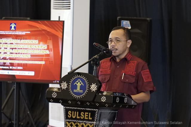 Peserta PKP Balai Diklat Keagamaan Manado Laksanakan Studi Lapangan Di Kanwil Kemenkumham Sulsel