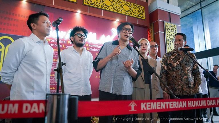 Rencana Revisi UU Hak Cipta Agnez Mo Ariel Noah Armand Maulana dan Beberapa Musisi Beri Masukan kepada Menteri Hukum1