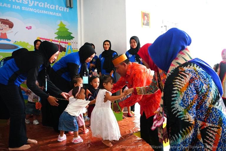 Resmikan Posyandu Berdikari Di Lapas Perempuan Sungguminasa Ini Pesan Duta Anti Stunting Pemasyarakatan1