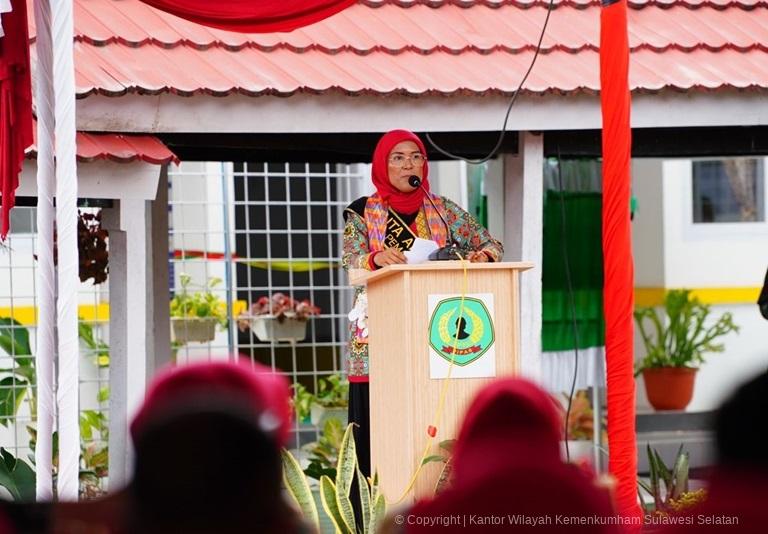 Resmikan Posyandu Berdikari Di Lapas Perempuan Sungguminasa Ini Pesan Duta Anti Stunting Pemasyarakatan3