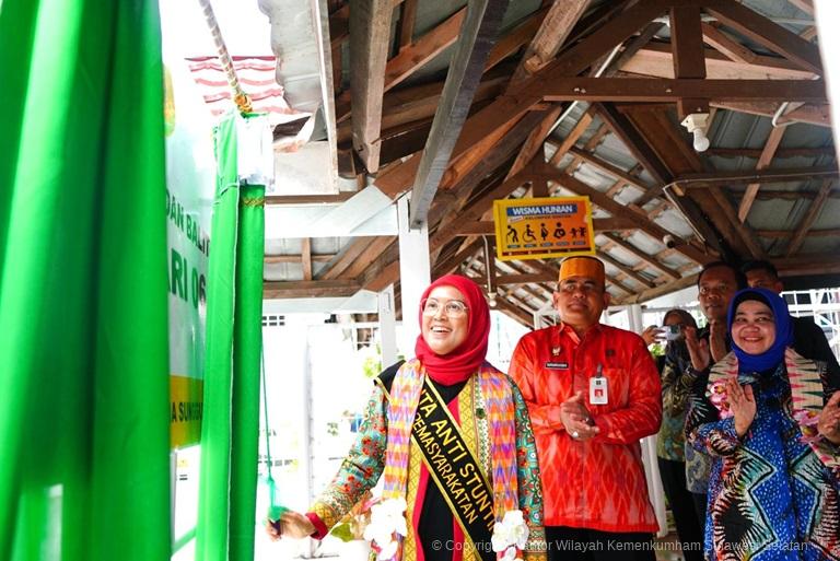 Resmikan Posyandu Berdikari Di Lapas Perempuan Sungguminasa Ini Pesan Duta Anti Stunting Pemasyarakatan8