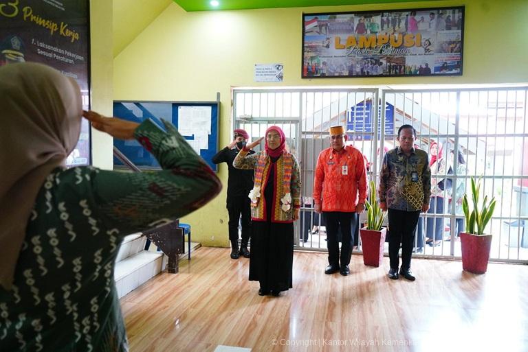 Resmikan Posyandu Berdikari Di Lapas Perempuan Sungguminasa Ini Pesan Duta Anti Stunting Pemasyarakatan9