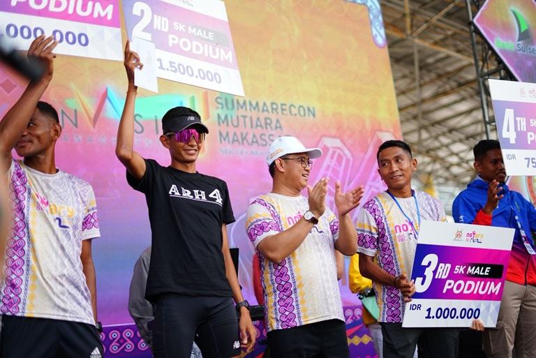 Ribuan Peserta Meriahkan Notary Run Dilepas Dirjen AHU dan Wali Kota Makassar