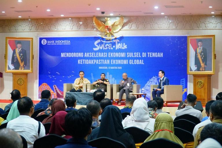 Sinergi untuk Ekonomi Sulsel Kanwil Kemenkum Sulsel Hadir di Forum BI Sulsel Talk1