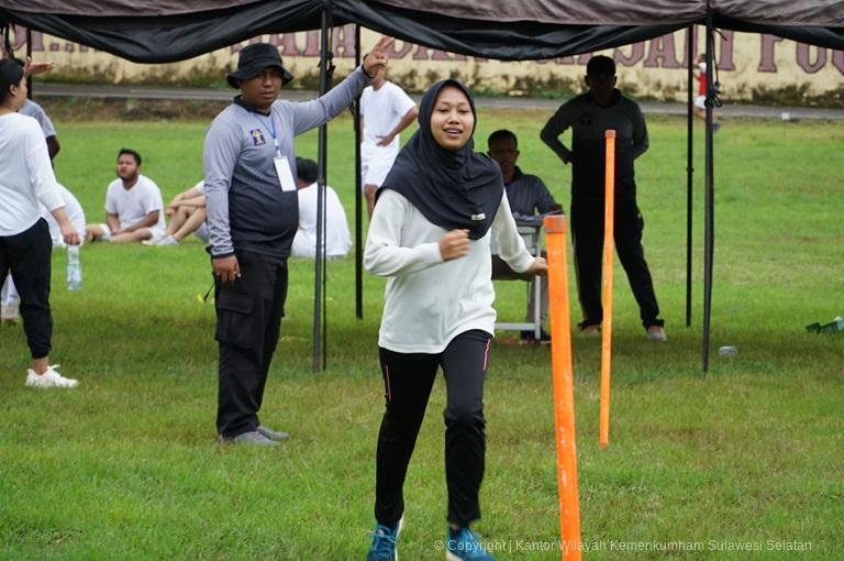 Tahapan SKB Kesamaptaan Kanwil Kemenkumham Sulsel Diikuti 552 Peserta6