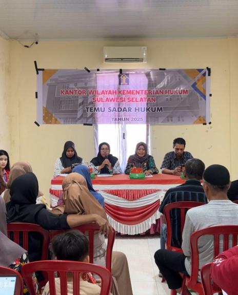 Temu Sadar Hukum Dorong Peningkatan Kesadaran Hukum Masyarakat Kota Makassar1