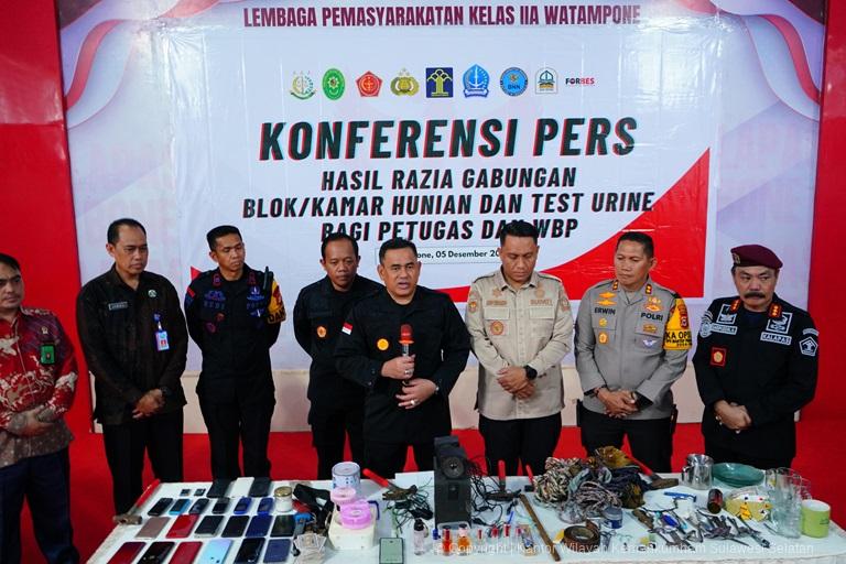 Tim Gabungan APH Sidak Lapas Watampone